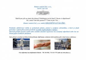 Odlehčovací služba - plakát