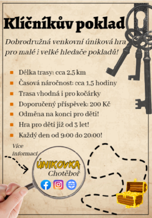 Venkovní úniková hra v Chotěboři 1